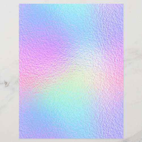 Iridescent Faux Foil Scrapbook Paper No 3