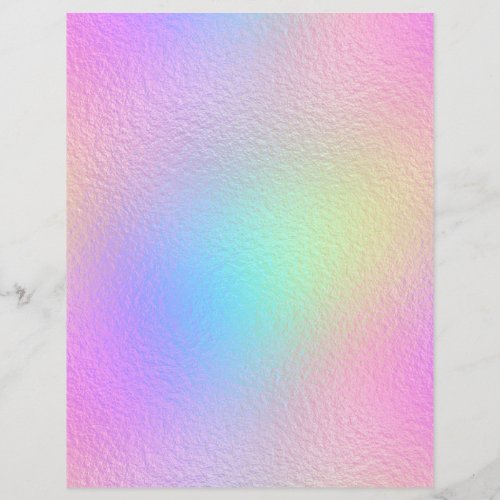 Iridescent Faux Foil Scrapbook Paper No 30