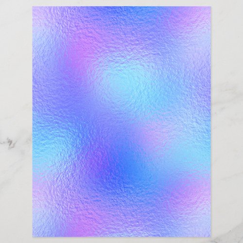 Iridescent Faux Foil Scrapbook Paper No 35