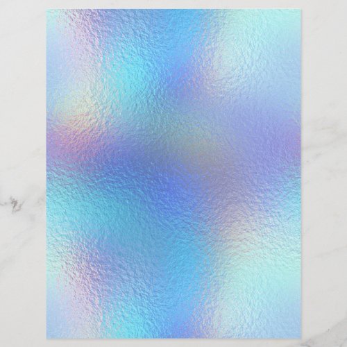 Iridescent Faux Foil Scrapbook Paper No 37