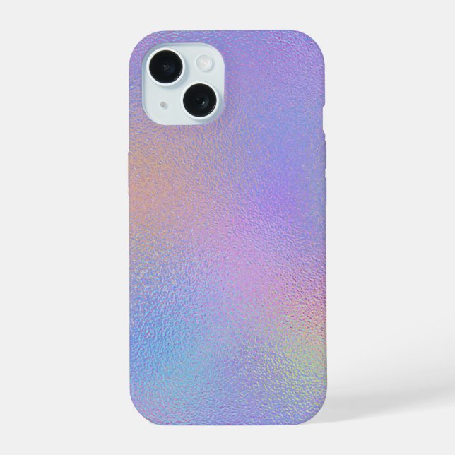 Iridescent Foil Phone Case (Back)