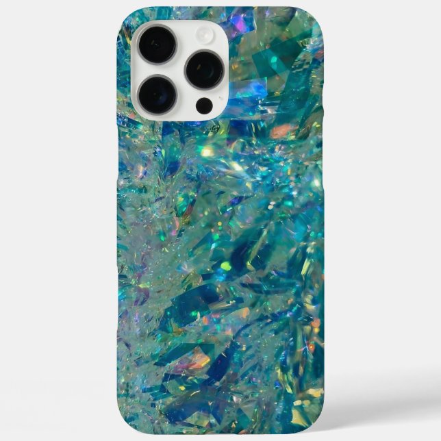  Iridescent Fragments: A Cool Cascade Case-Mate iPhone Case (Back)