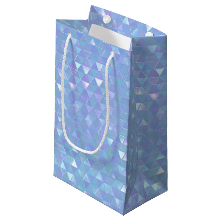 iridescent bag geometric