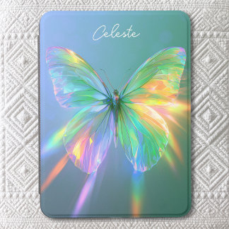 Iridescent Glass Butterfly Kindle Cover