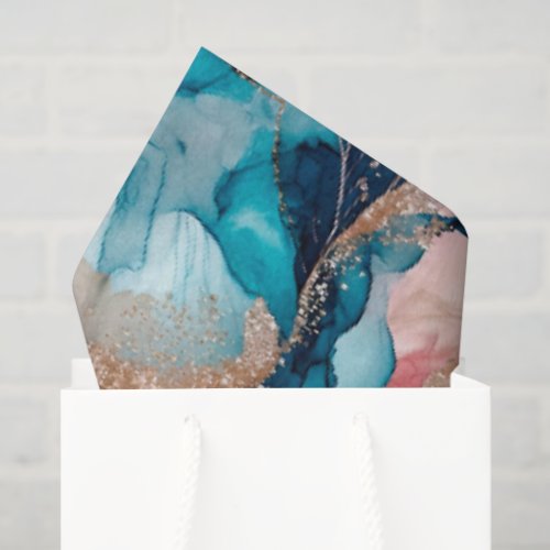 Iridescent Gold glitter Packaging Tissue Paper