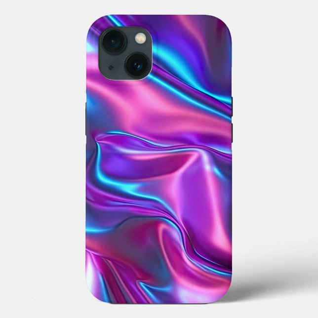 Iridescent Holographic Foil Case-Mate iPhone Case (Back)