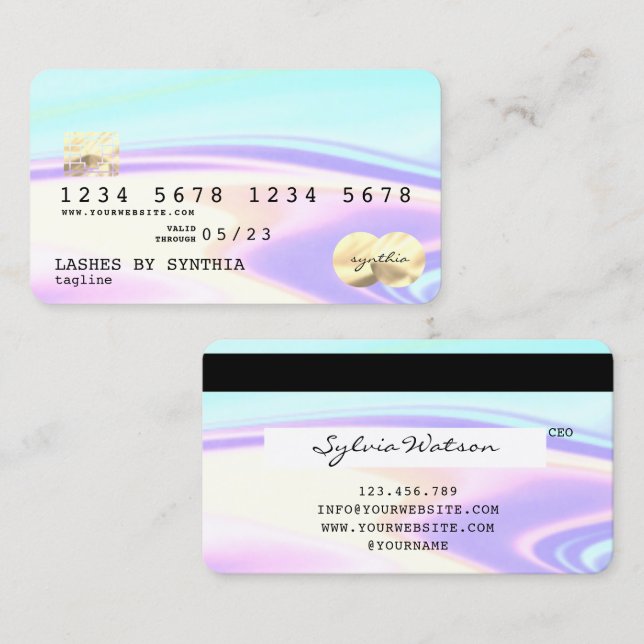 holographic credit card Skin Sticker Anime Dragon Tv Dominican Republic iridescent holographic Modern Credit Card