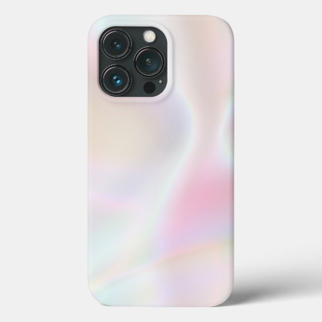 Iridescent Holographic Pearl Opal Rainbow Case-Mate iPhone Case (Back)
