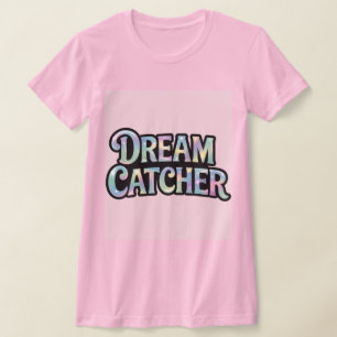 Iridescent Holographic Pink Dream Catcher T-Shirt