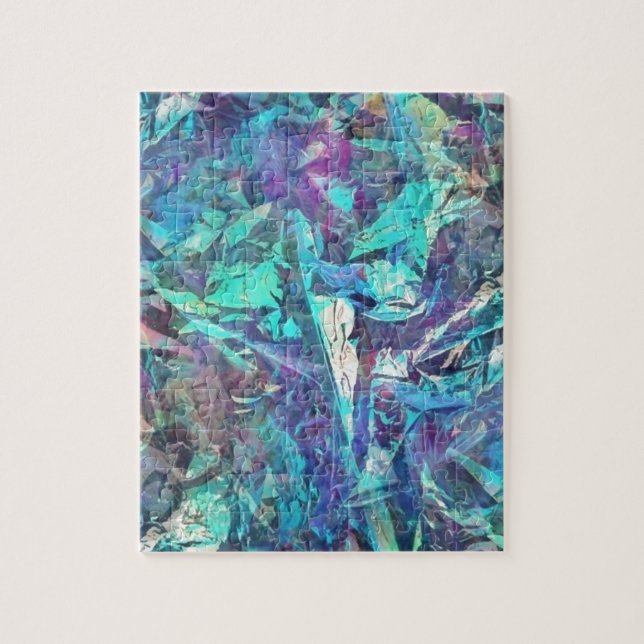 iridescent jigsaw puzzle (Vertical)