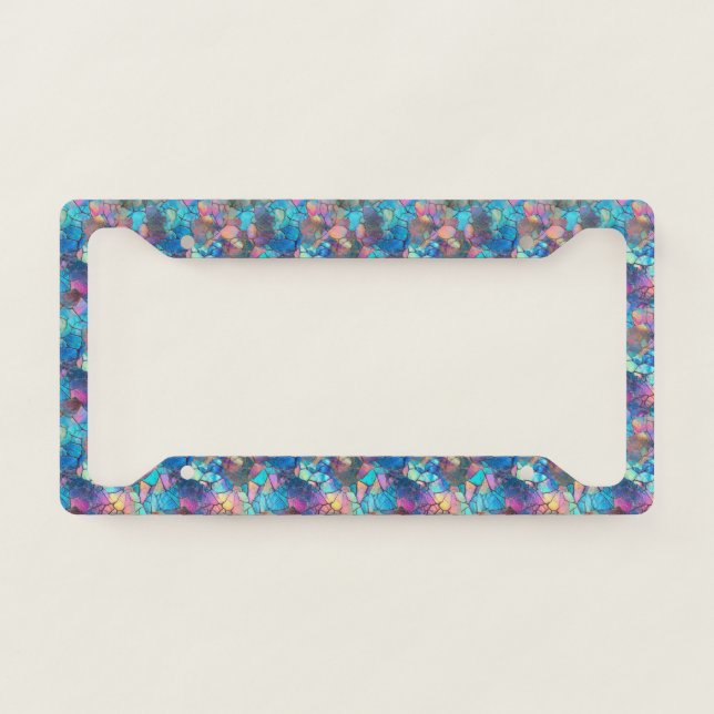 Iridescent License Plate Frame (Front)