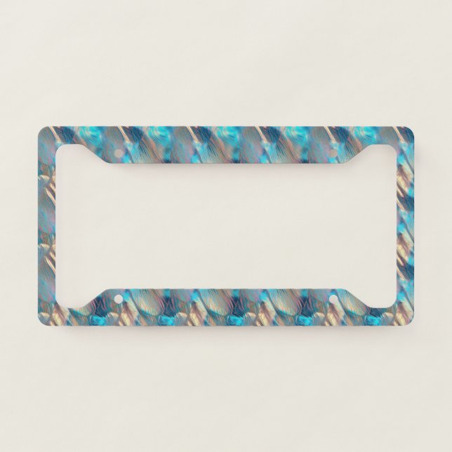 Iridescent License Plate Frame (Front)