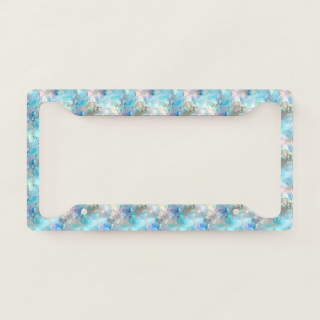 Iridescent License Plate Frame (Front)