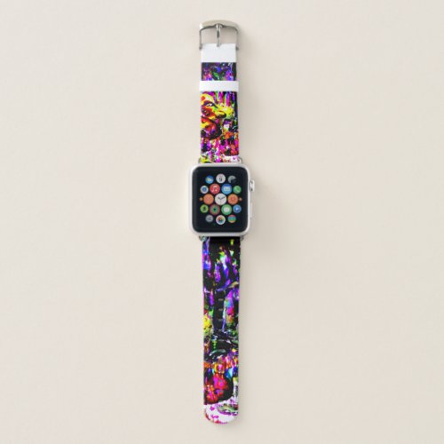 Iridescent Luminous Multicolor Organic Unique Apple Watch Band