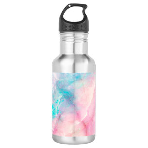 Iridescent Marble Stainless Steel Water Bottle