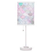 Iridescent Mermaid Scales Table Lamp (Right)