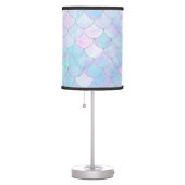 Iridescent Mermaid Scales Table Lamp (Right)