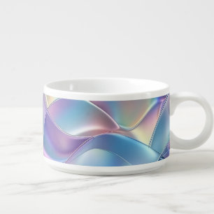 Iridescent Metallic 6 Geometric Bowl