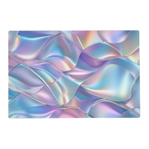 Iridescent Metallic 6 Geometric Placemat