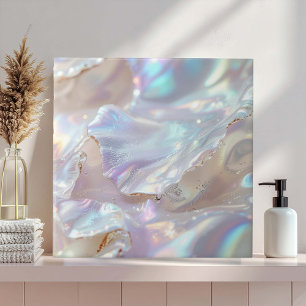 Iridescent Mother of Pearl Abstract ID1173a Ceramic Tile