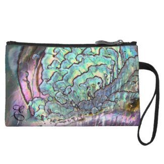 Iridescent Natural Jewel Abalone Mother of Pearl Wristlet