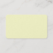 Iridescent Pearl Finish Business Card (Style 4) (Back)