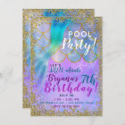 Iridescent Pearl Glitter Mermaid Birthday Party