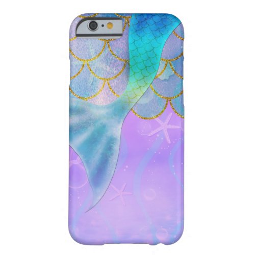 Iridescent Pearl Shimmer Sparkle Mermaid Tail Barely There iPhone 6 Case