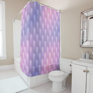 Iridescent Purple and Pink Shower Curtain