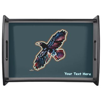 Iridescent Raven