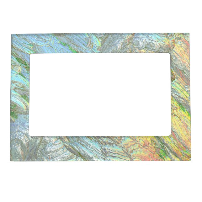 Iridescent Shell colors Magnetic Frame (Front)