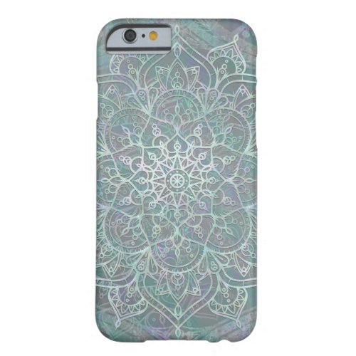 Iridescent Shimmer Mandala Boho Chic Barely There iPhone 6 Case