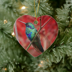 Iridescent Shine Ceramic Ornament
