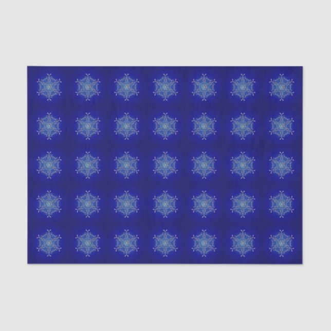 Iridescent Snowflake Tissue Paper (Front)