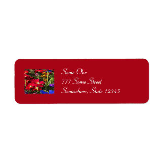 Iridescent Spring Address Labels