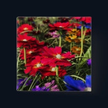 Iridescent Spring Button