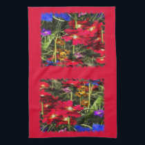 Iridescent Spring Kitchen Towel