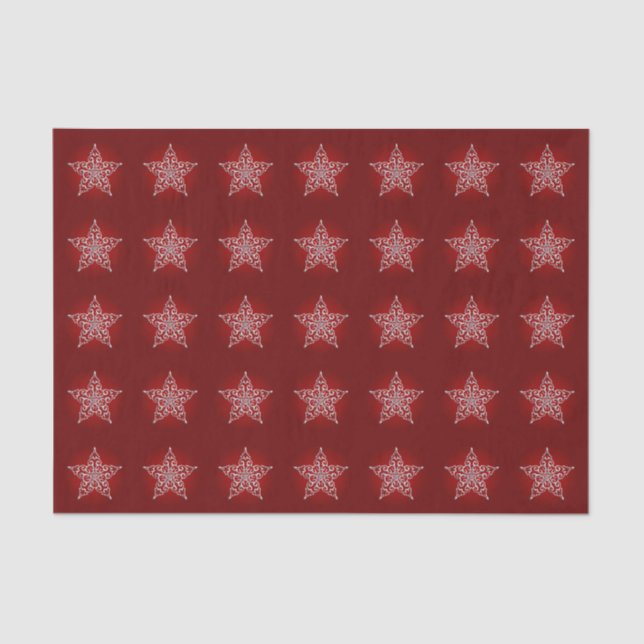 Iridescent Star Tissue Paper (Front)