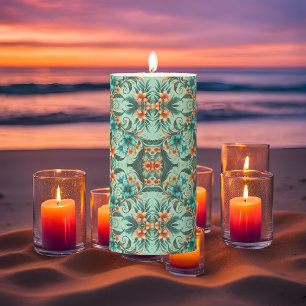 Iridescent Tropics Pillar Candle