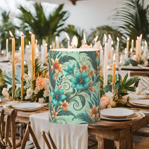 Iridescent Tropics Pillar Candle