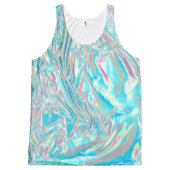 Iridescent Unisex Tank Top (Front)