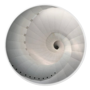 Iridescent White Shell Ceramic Knob/Pull Ceramic Knob