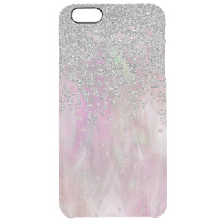 Iridescnet Pink and Silver iPhone 6 Plus Case