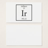 Iridium (Front & Back)