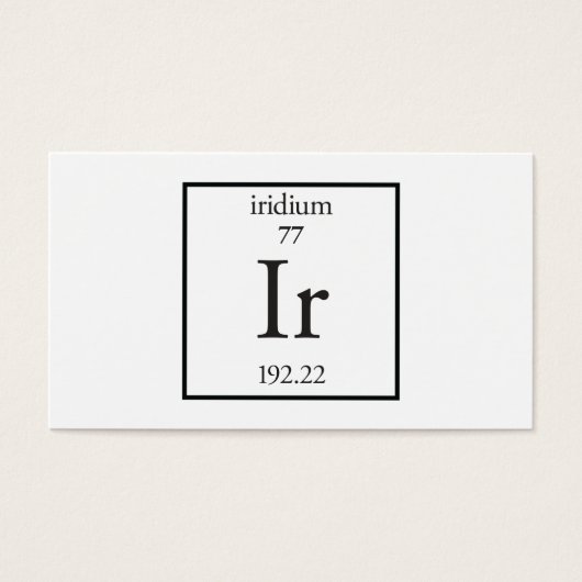 Iridium (Front)