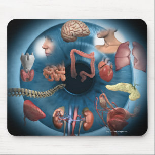 Iridology Mouse Pad