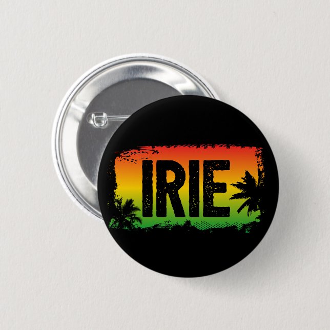 IRIE Jamaican Patwah Button (Front & Back)