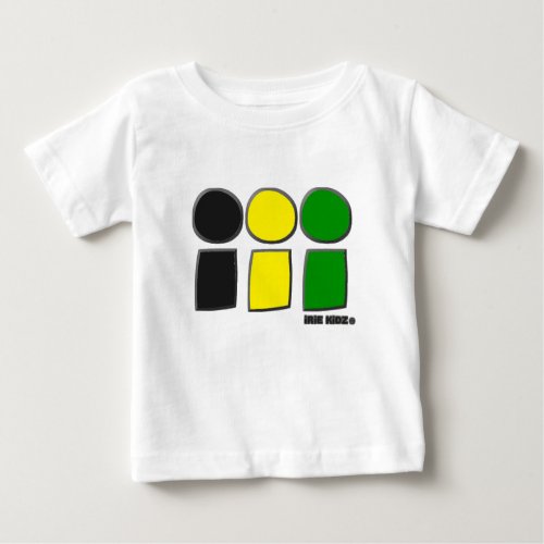 iRiE KiDZ Jamaica Flag Colours Baby T_Shirt