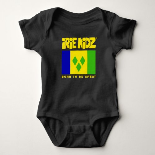 iRiE KiDZ St Vincent Flag Baby Bodysuit