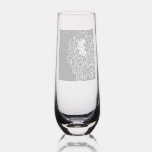 irinakrommdesign stemless champagne flute